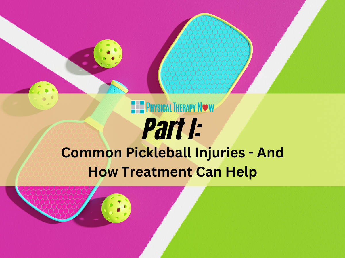2 pickleball rackets with balls on a court